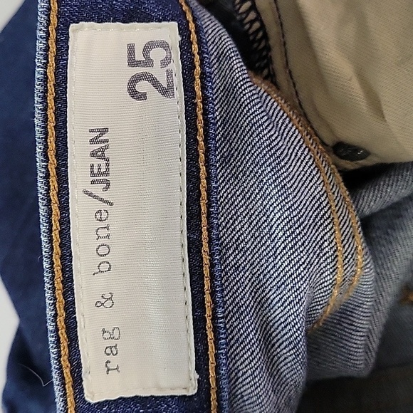 Rag & Bone Womens Parliament Skinny Jeans Made in The USA Size 25 - Picture 10 of 14